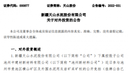 大手筆！海螺、天山、上峰又上項目了！