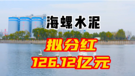 海螺水泥擬分紅126.12億元，位列建材行業第一！