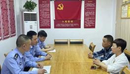 源頭治超！公安交警大隊約談水泥廠！