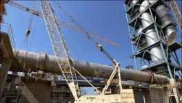 又一家水泥企業(yè)3500t/d熟料生產線回轉窯順利合龍！