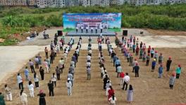 都安上峰2×5000t/d新型干法熟料水泥生產(chǎn)線一期項(xiàng)目峻工！