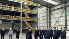 四大班子領導觀摩建信科技新建生產線！
